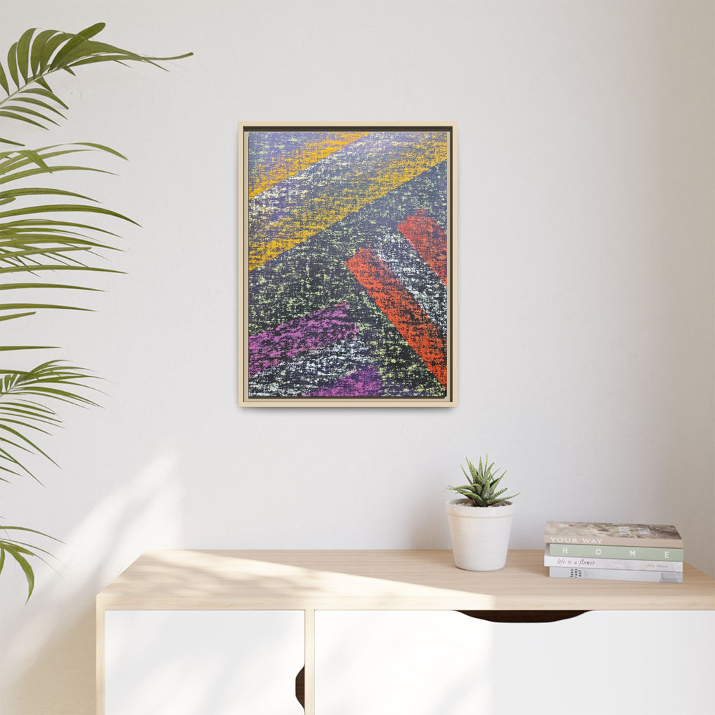 Motivation Matte Canvas, Framed