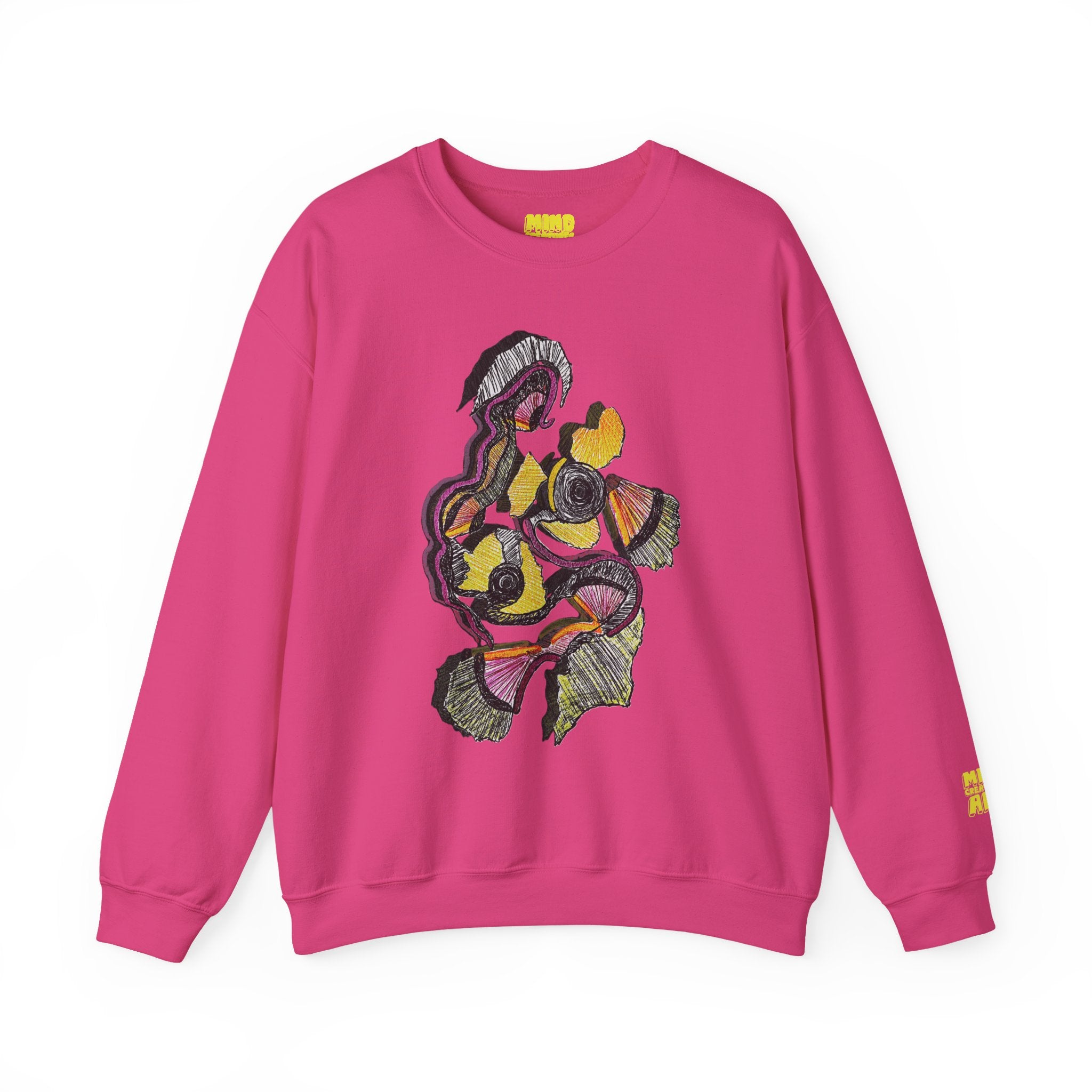 Crimson Teacher Unisex Heavy Blend™ Crewneck Sweatshirt