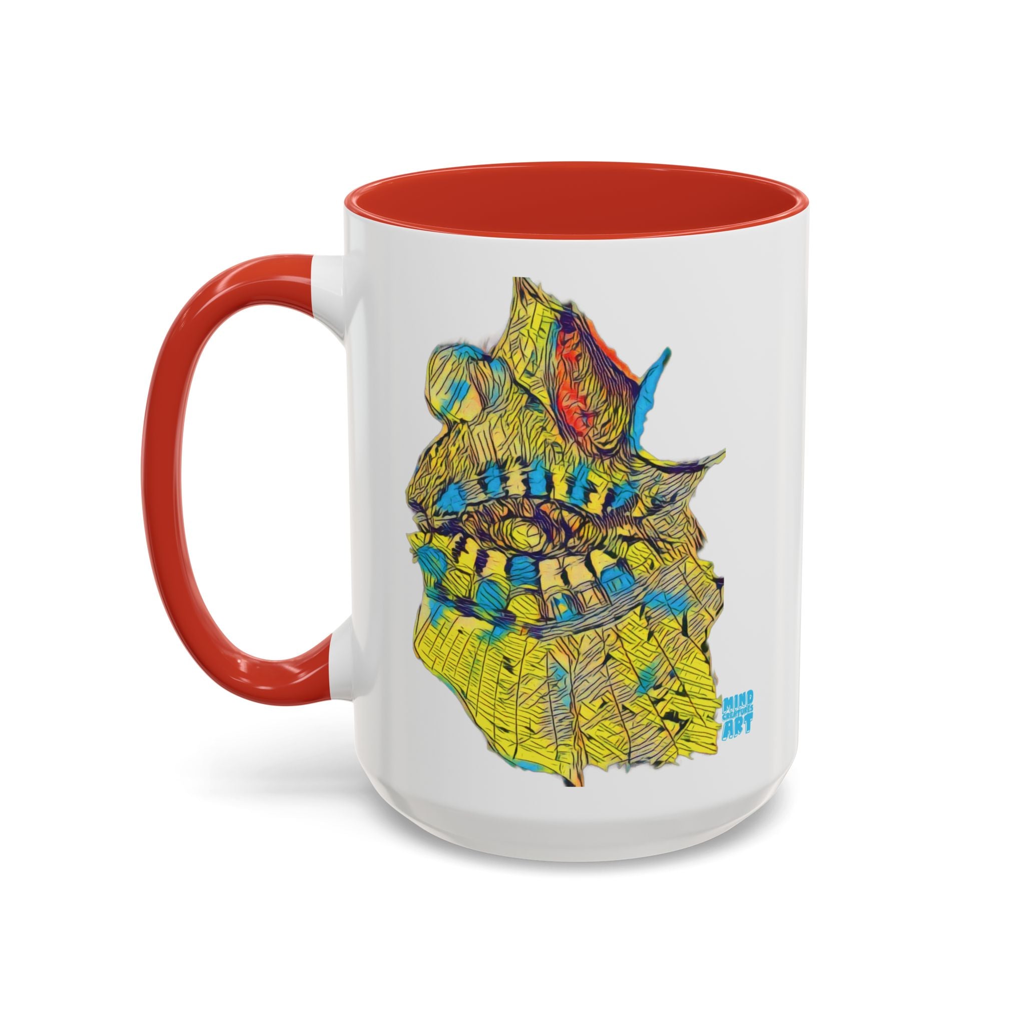 Hypnagogic (Neon) Accent Coffee Mug (11oz, 15oz)
