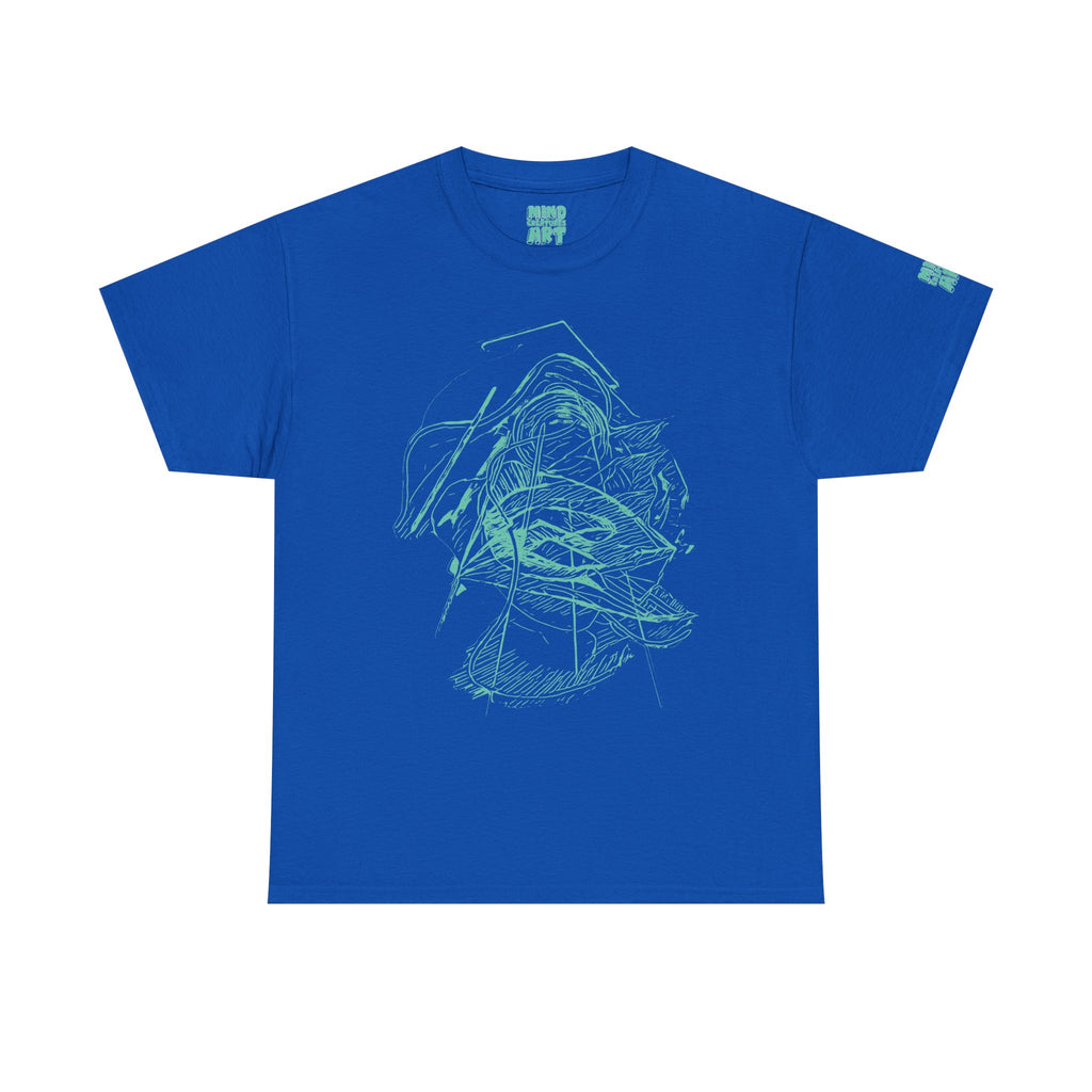 Dive Reflex (Teal) Unisex Heavy Cotton Tee