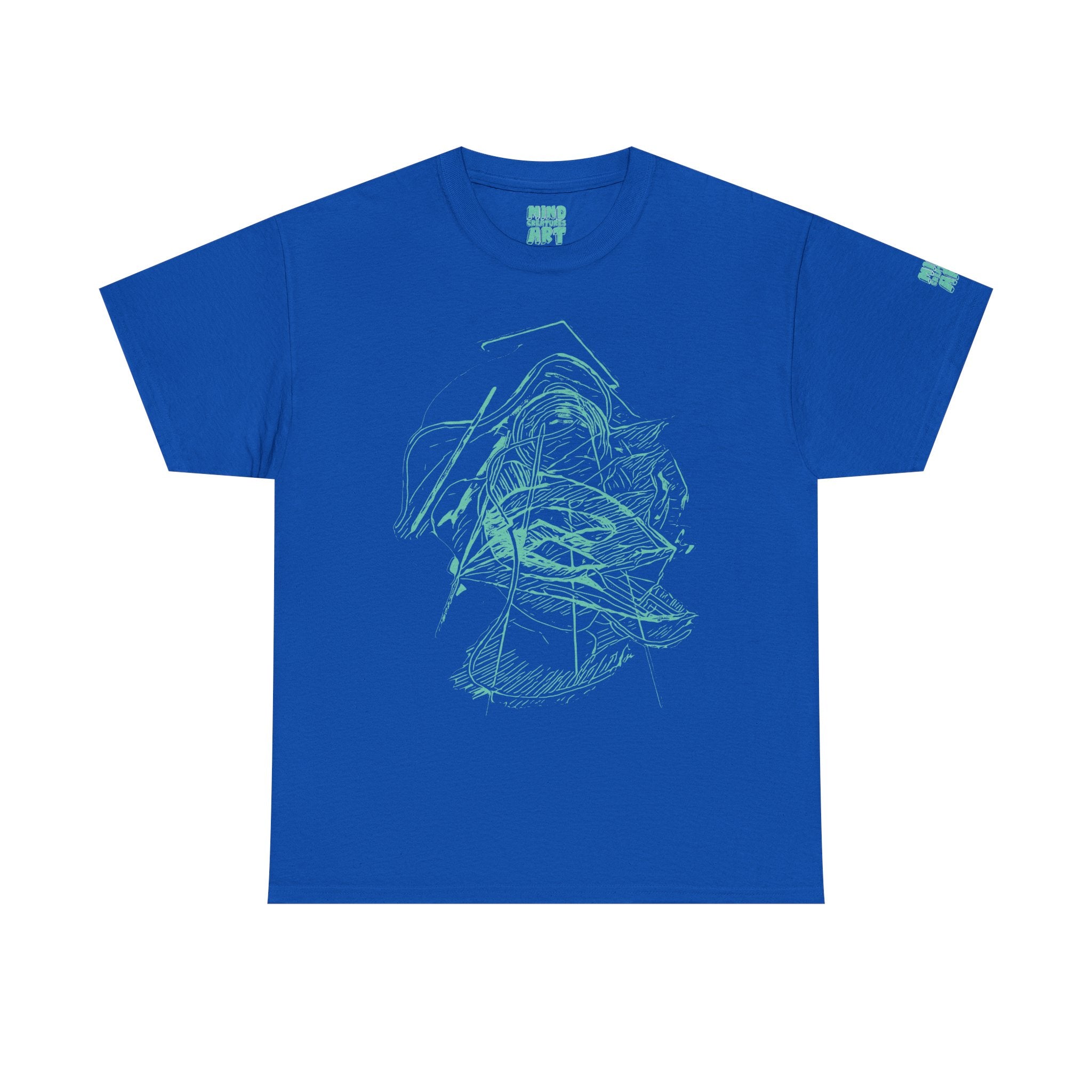 Dive Reflex (Teal) Unisex Heavy Cotton Tee