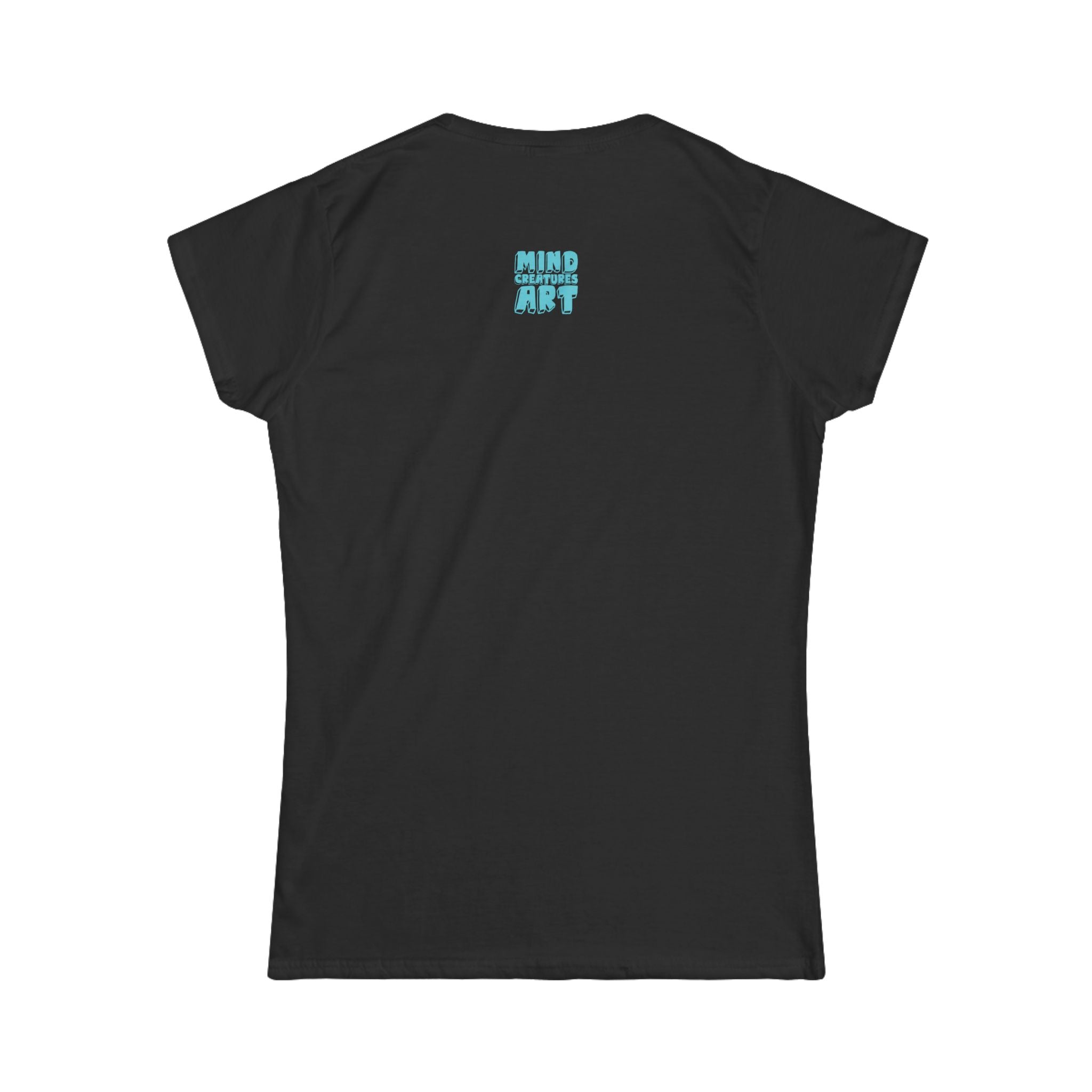 Davy Jones (Electric Green & Blue) Women's Softstyle Tee