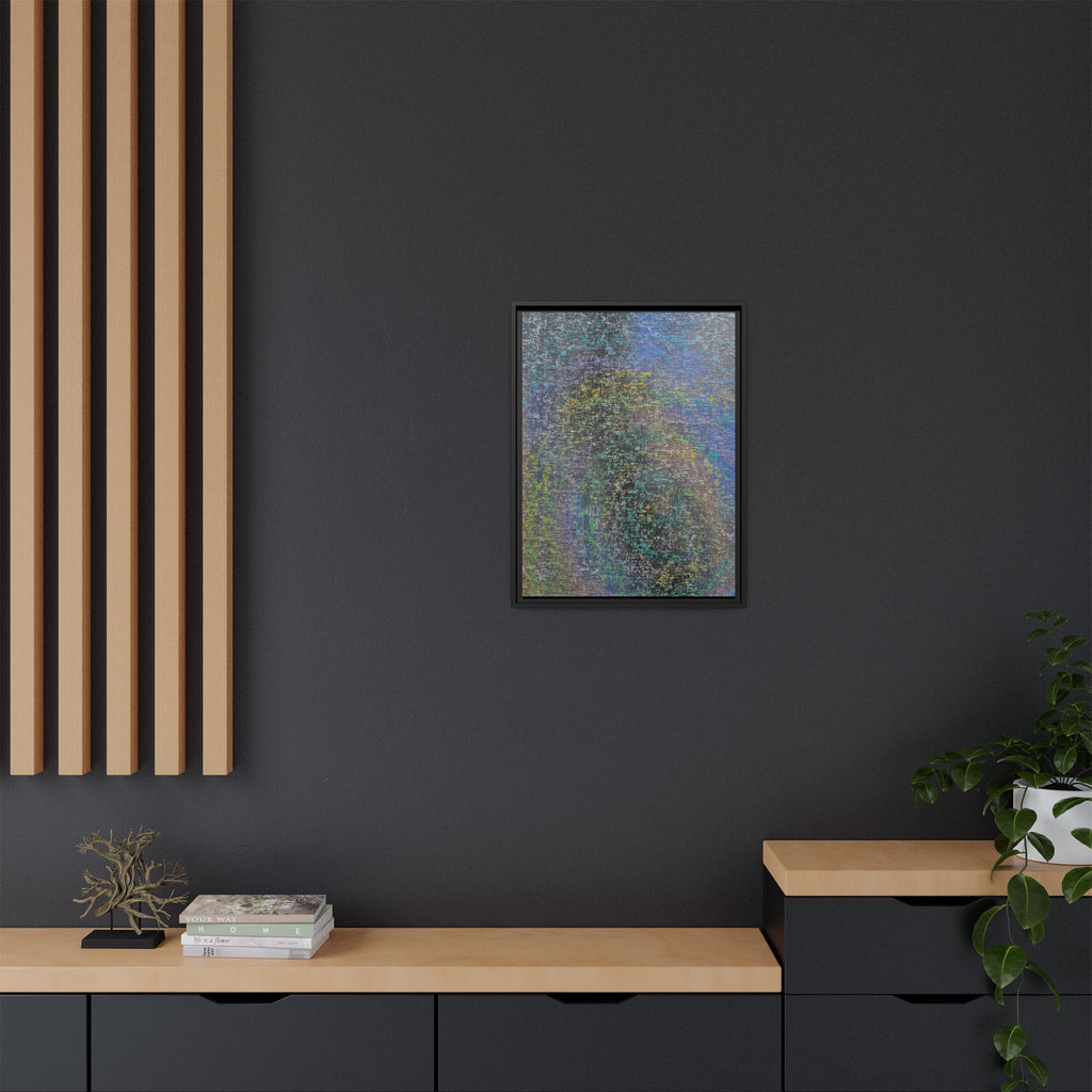 Iridescent (V2) Matte Canvas, Framed