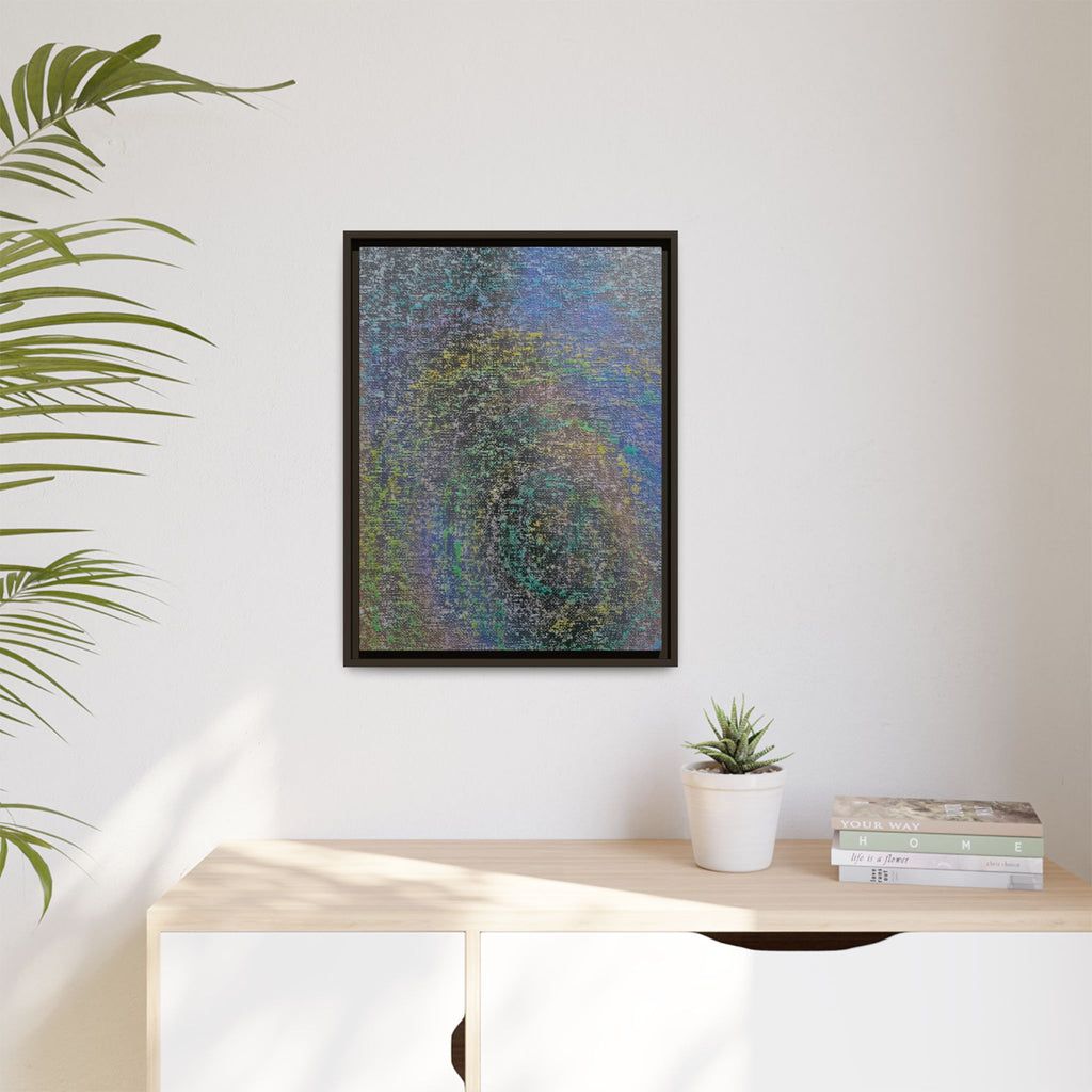 Iridescent (V2) Matte Canvas, Framed