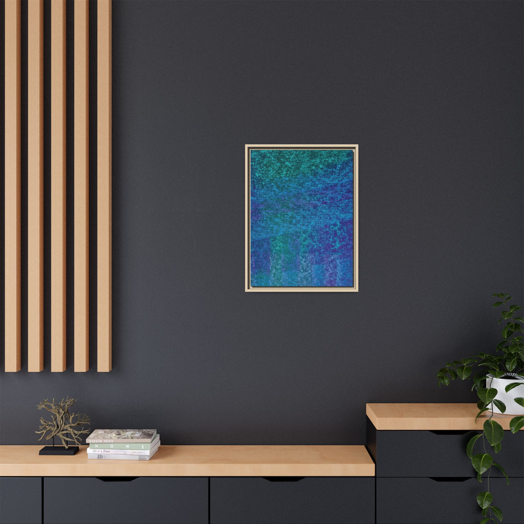 Oceanic Matte Canvas, Framed