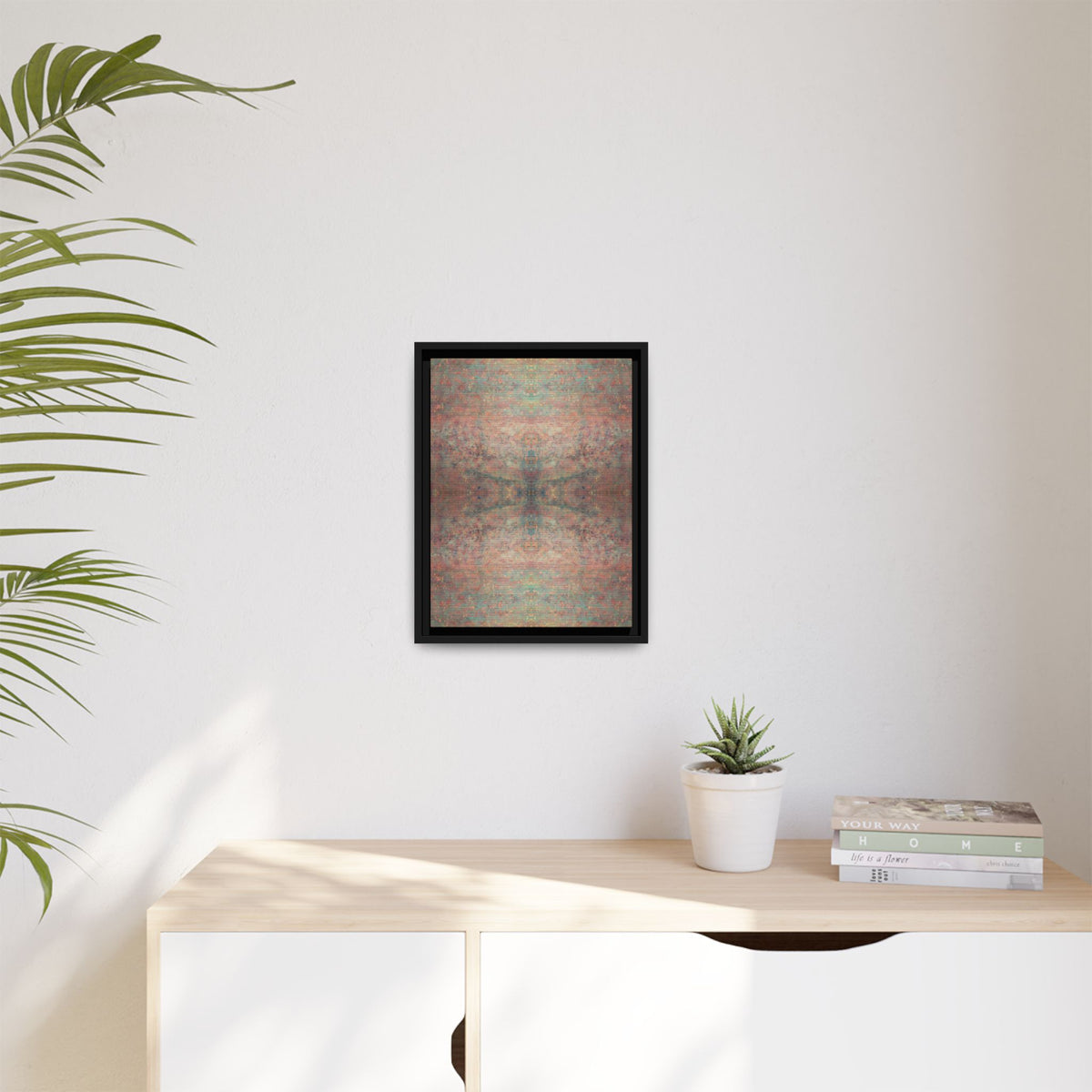 Hourglass Matte Canvas, Framed