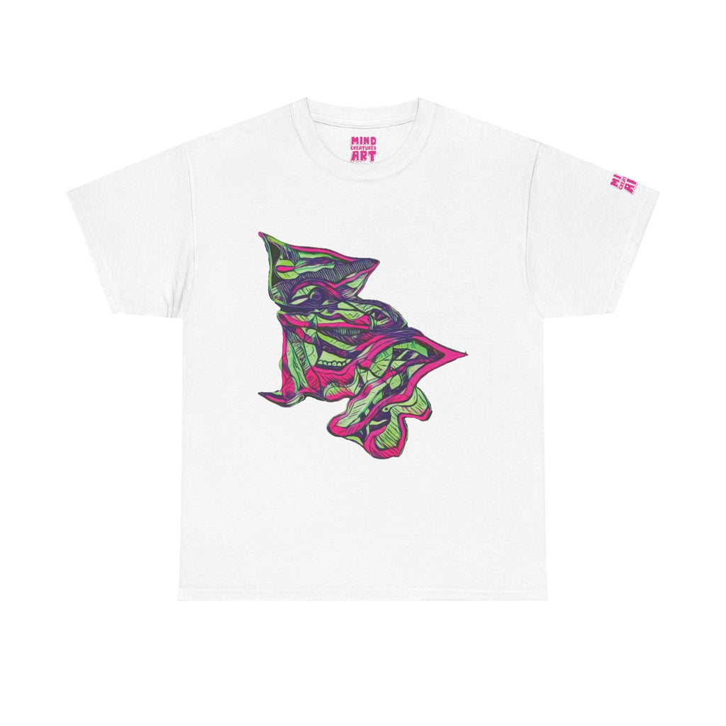 Cheshire (Pink & Green) Unisex Heavy Cotton Tee