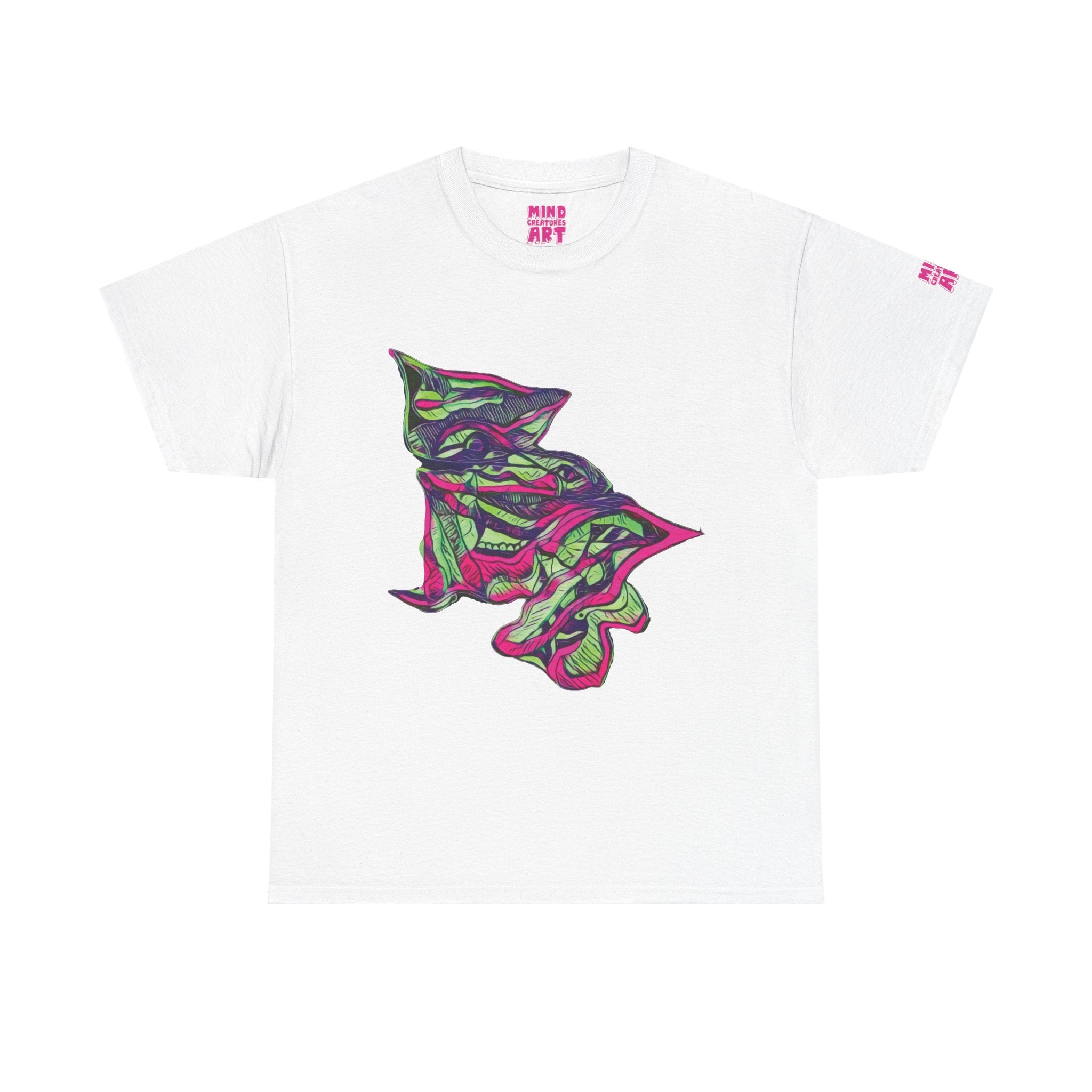 Cheshire (Pink & Green) Unisex Heavy Cotton Tee