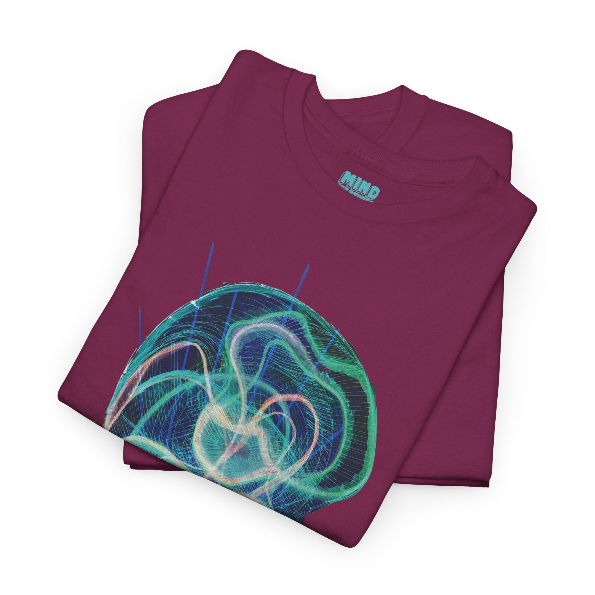 Davy Jones (Electric Teal) Unisex Heavy Cotton Tee