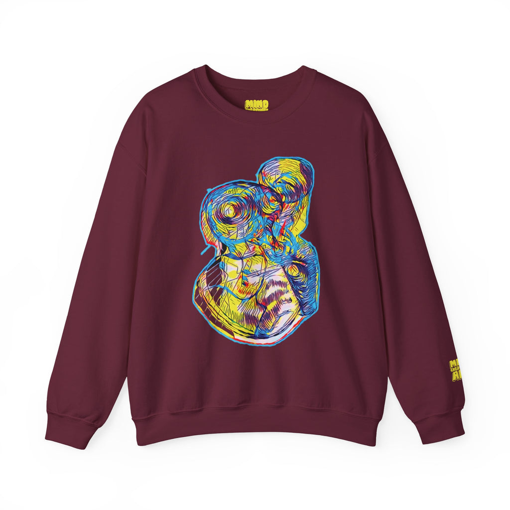 Curiosity (Neon) Unisex Heavy Blend™ Crewneck Sweatshirt