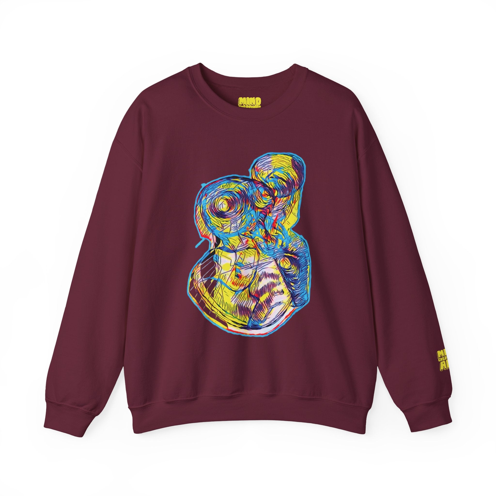 Curiosity (Neon) Unisex Heavy Blend™ Crewneck Sweatshirt