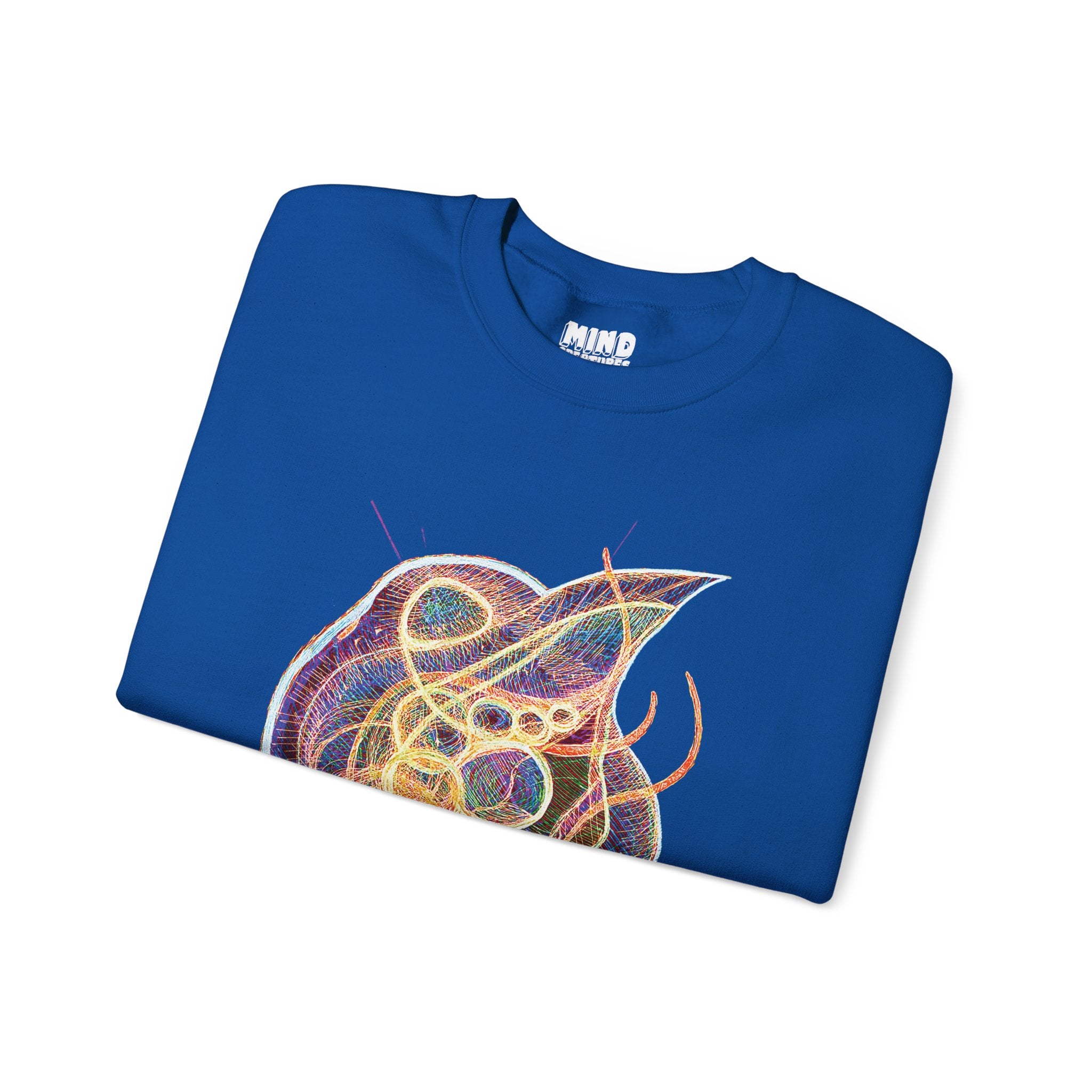 Renewal (Electric Yellow & Purple) Unisex Heavy Blend™ Crewneck Sweatshirt