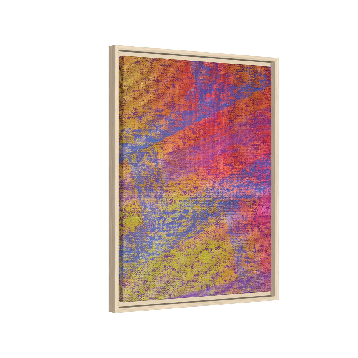Sunset Matte Canvas, Framed