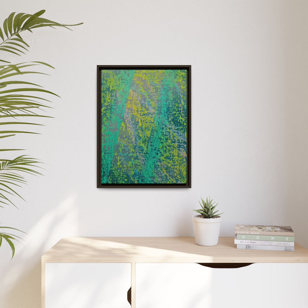 Spring Matte Canvas, Framed