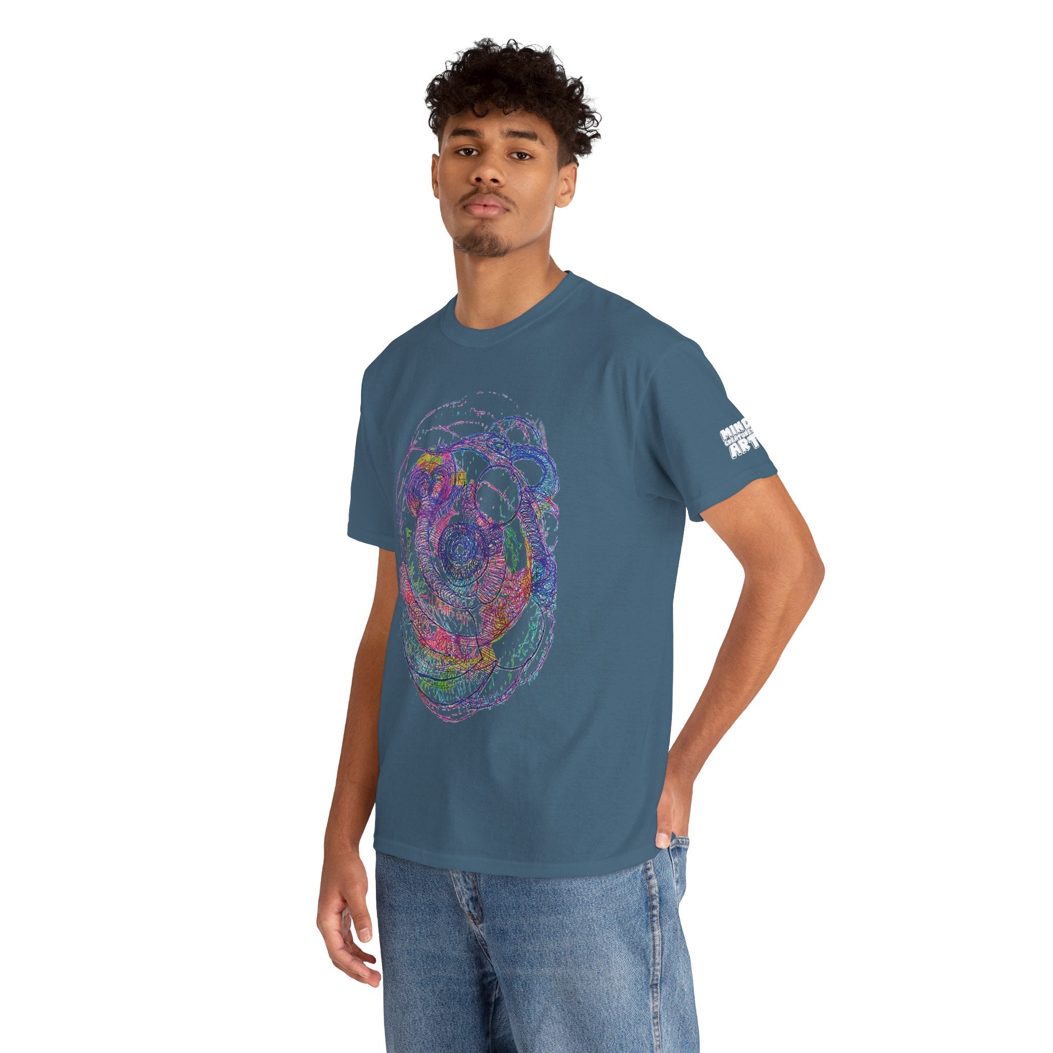 Spiraling Unisex Heavy Cotton Tee