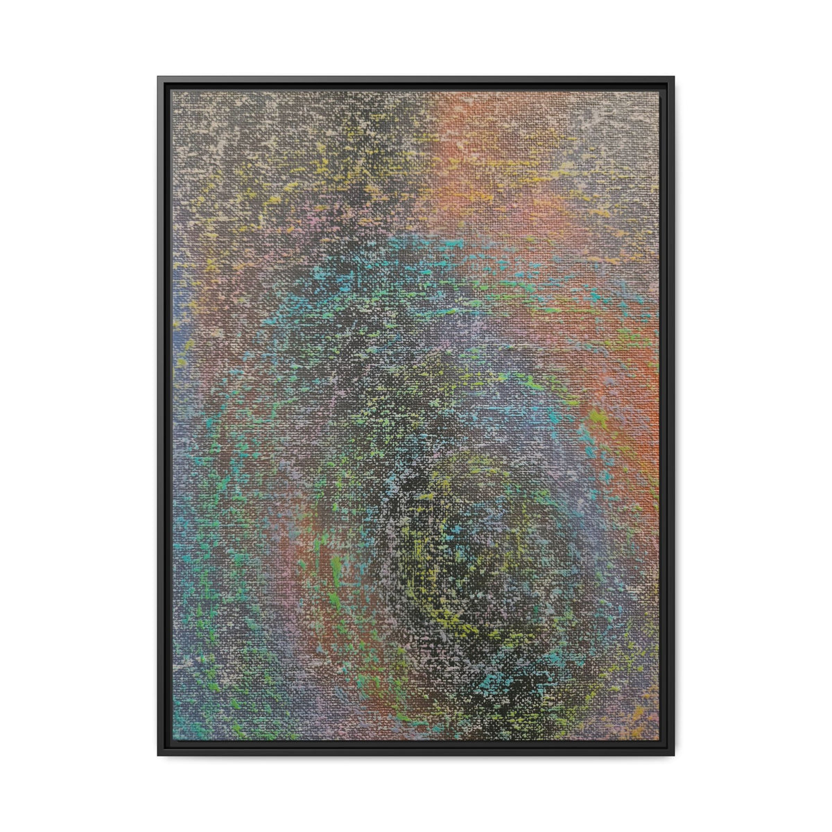Iridescent Matte Canvas, Framed