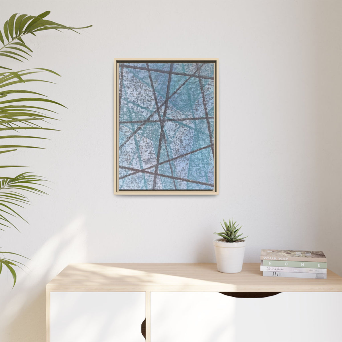 Knots (V3) Matte Canvas, Framed