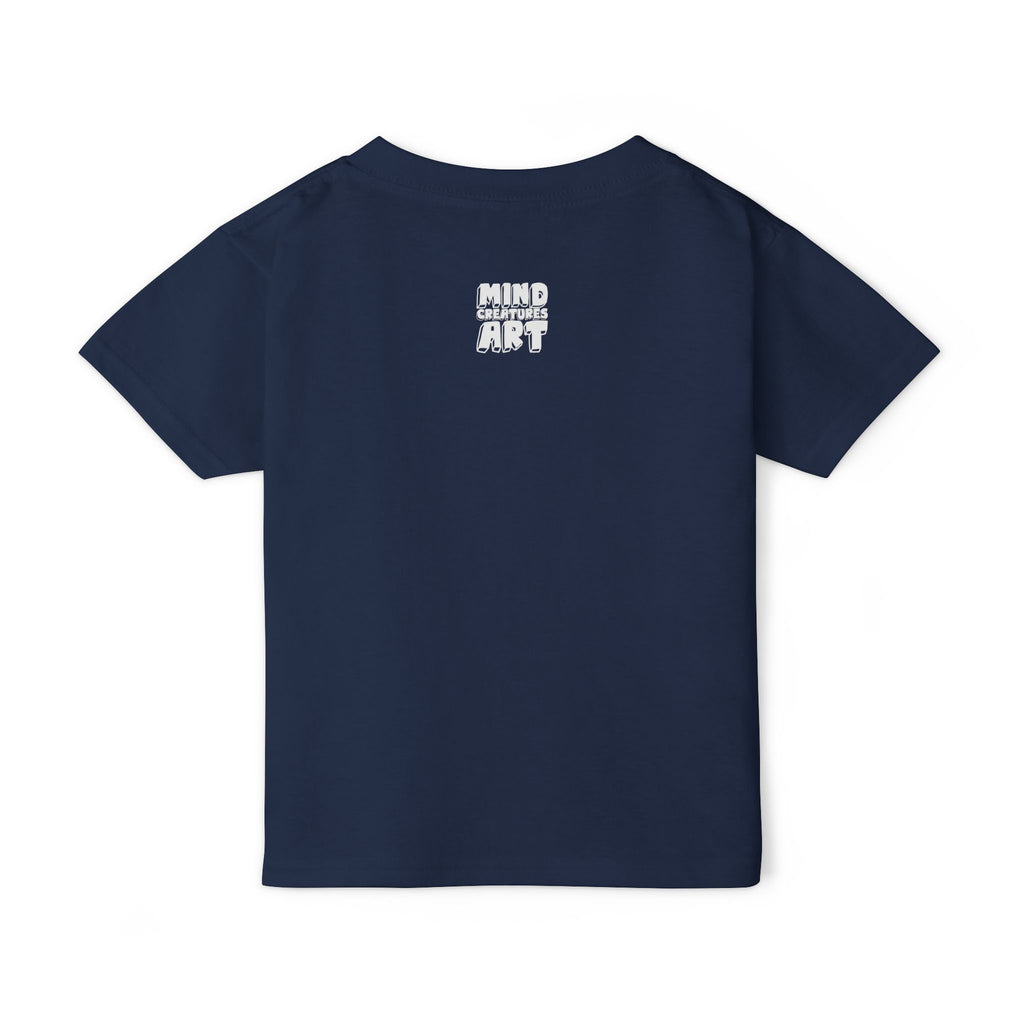 Curiosity (Green & Red) Heavy Cotton™ Toddler T-shirt