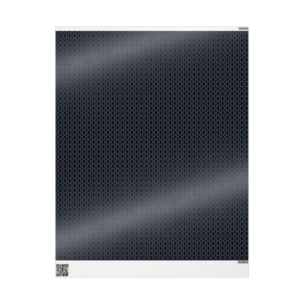 Watching (Mirror, Black Background) Heavy Wrapping Paper