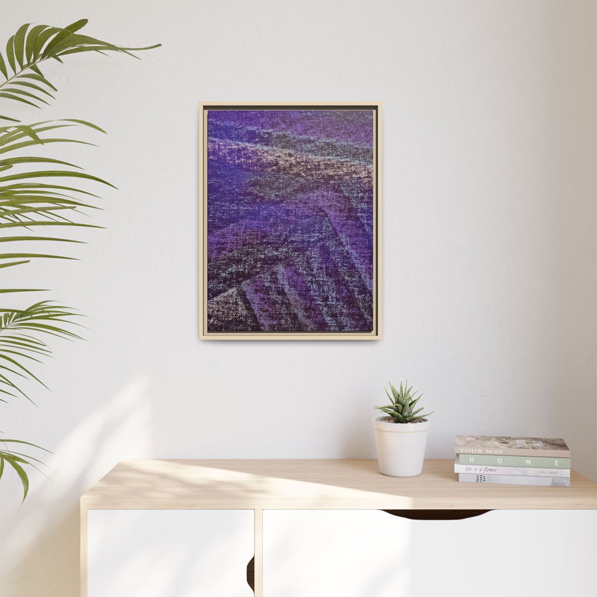 Voice (V2) Matte Canvas, Framed
