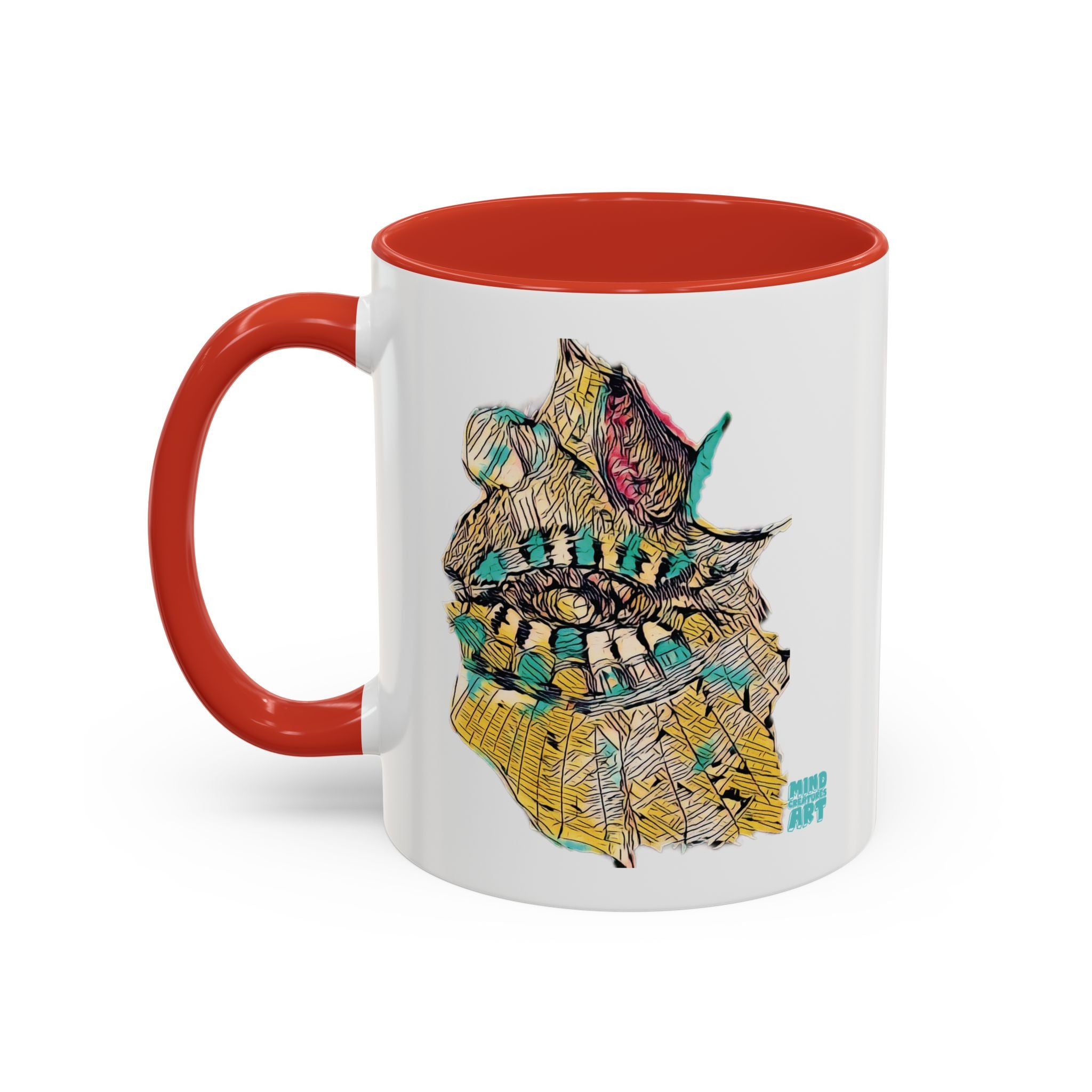 Hypnagogic (Gold) Accent Coffee Mug (11oz, 15oz)