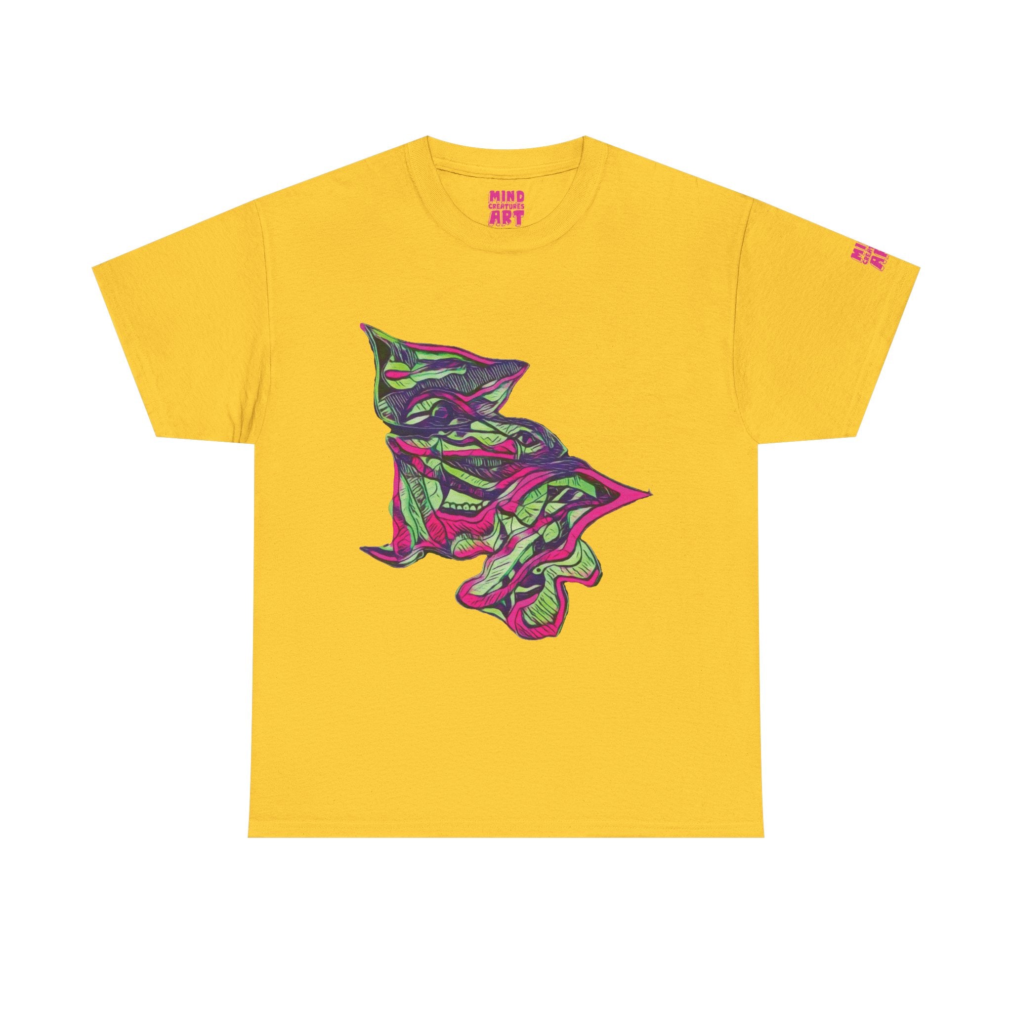 Cheshire (Pink & Green) Unisex Heavy Cotton Tee