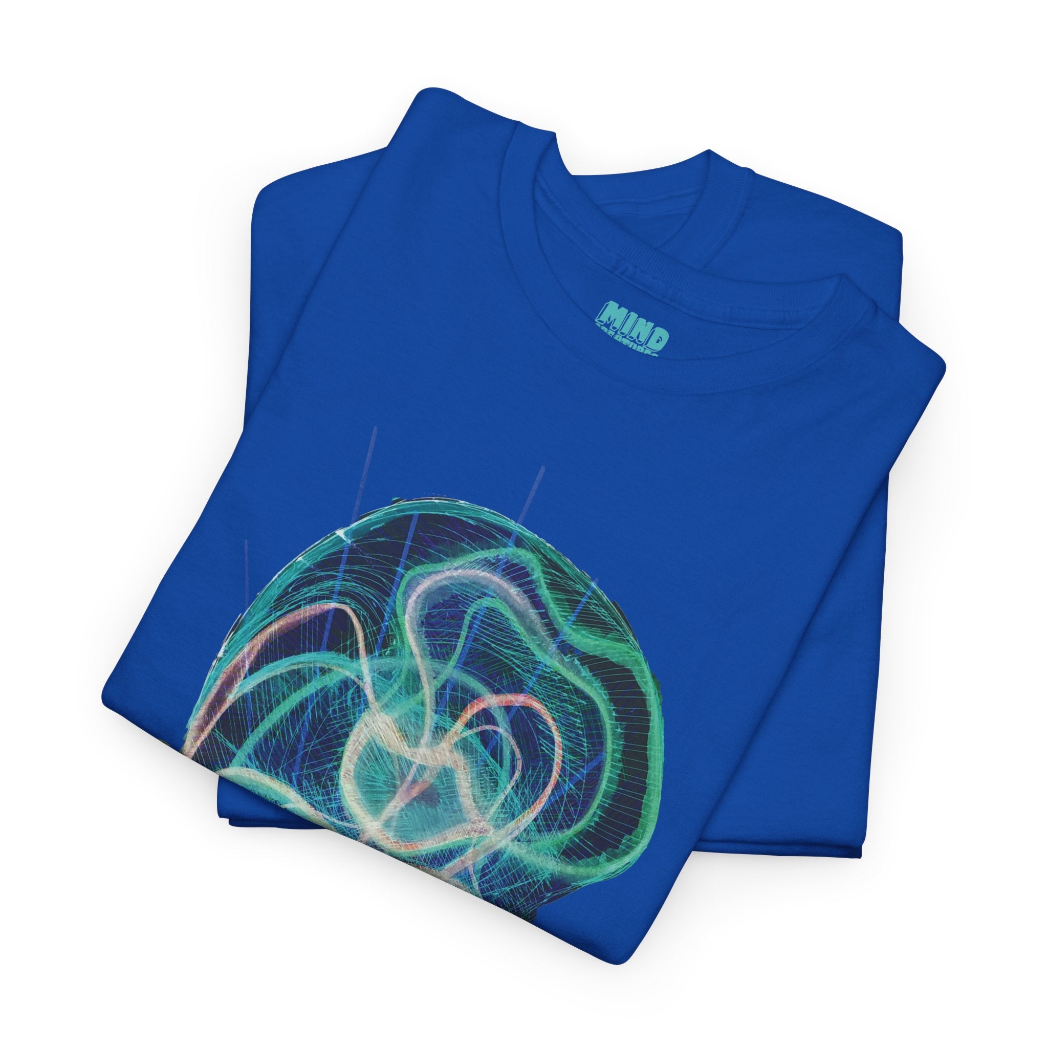 Davy Jones (Electric Teal) Unisex Heavy Cotton Tee