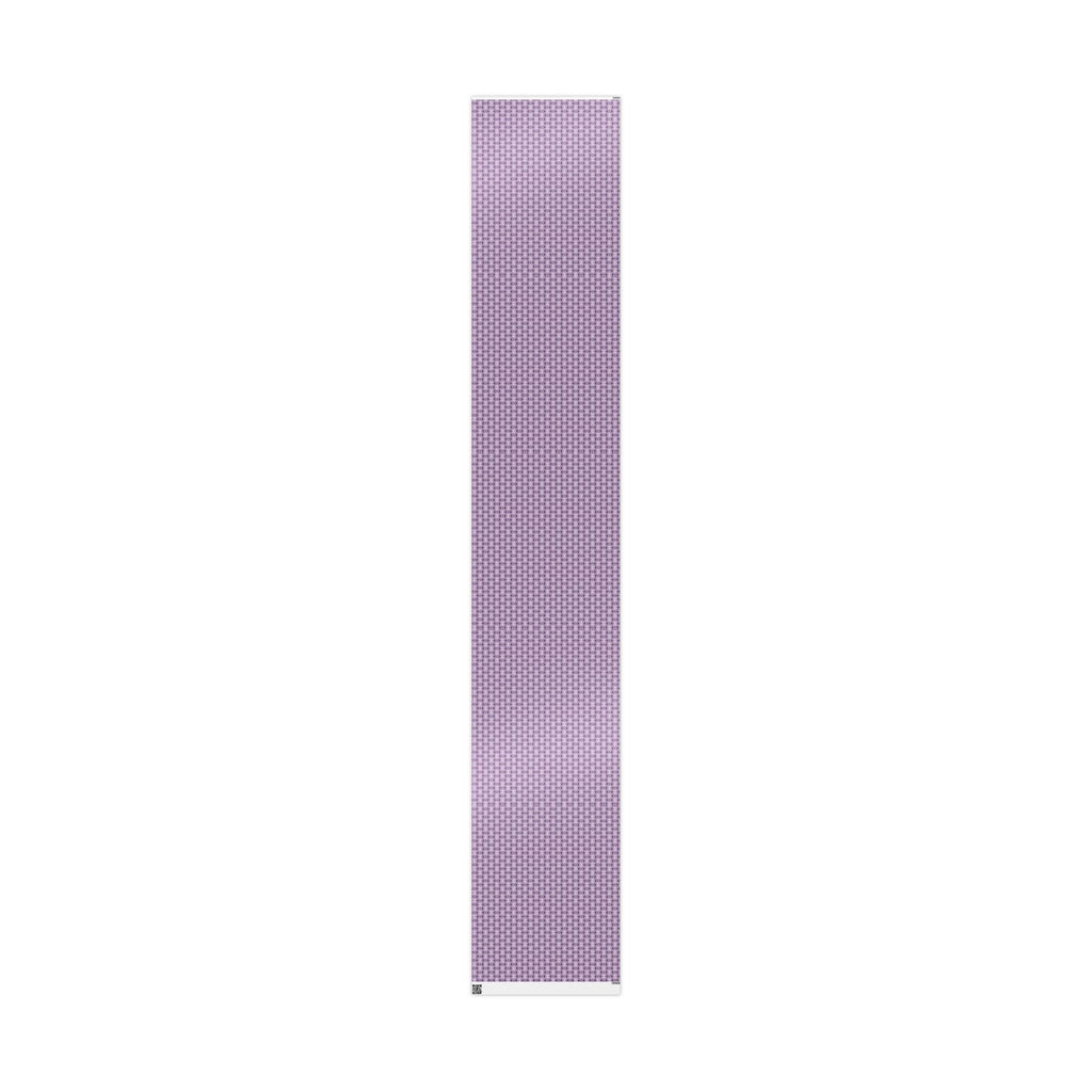 Love (Purple, White Background) Heavy Wrapping Paper