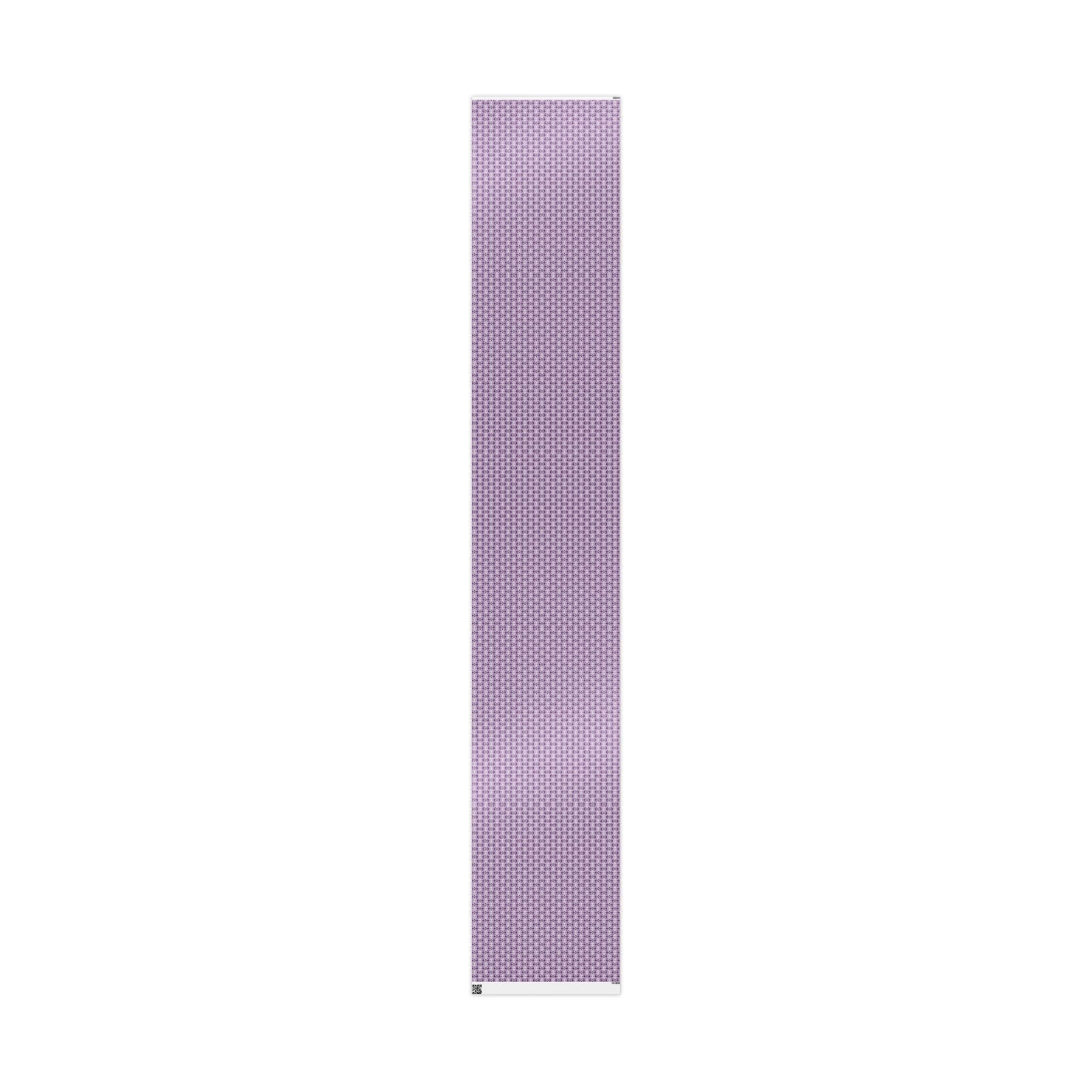 Love (Purple, White Background) Heavy Wrapping Paper