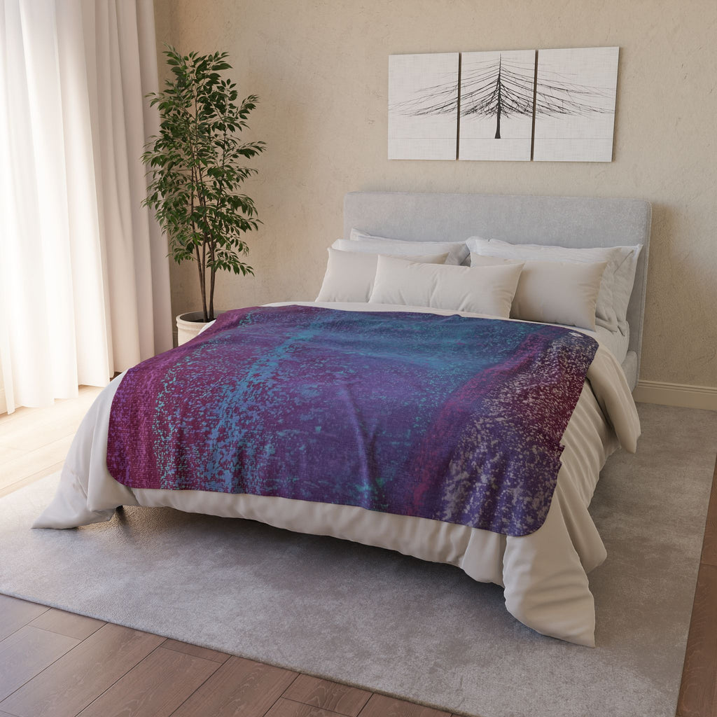 Disrupt Fleece Sherpa Blanket