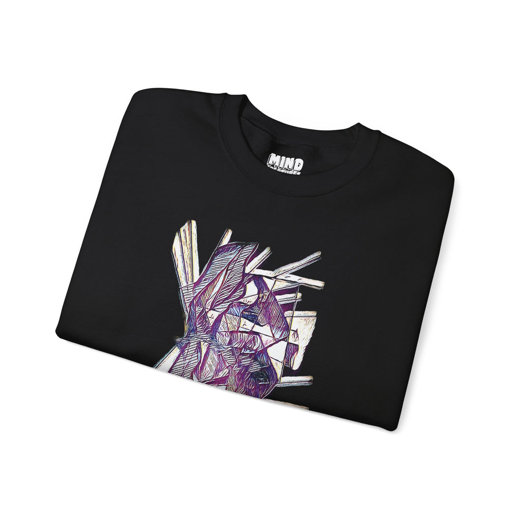 Lightspeed (Purple) Unisex Heavy Blend™ Crewneck Sweatshirt
