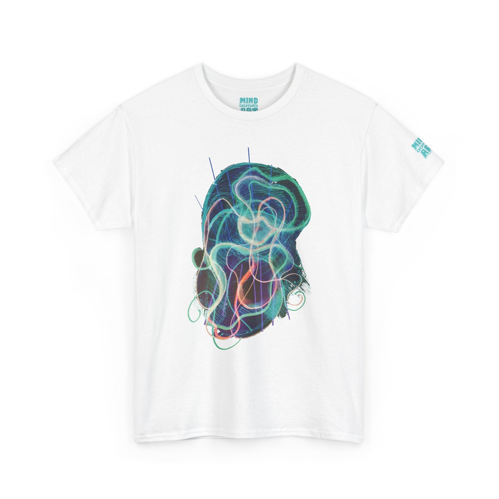 Davy Jones (Electric Teal) Unisex Heavy Cotton Tee