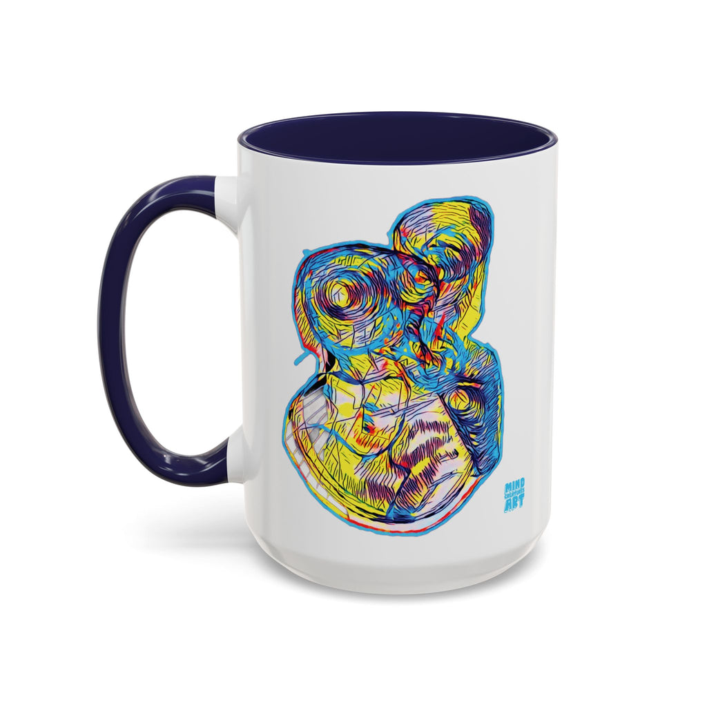 Curiosity (Neon) Accent Coffee Mug (11oz, 15oz)