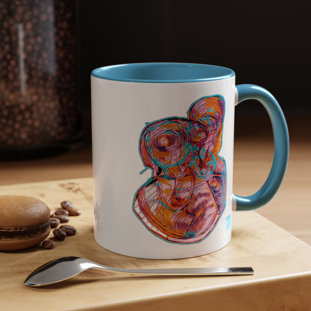 Curiosity (Pink) Accent Coffee Mug (11oz, 15oz)