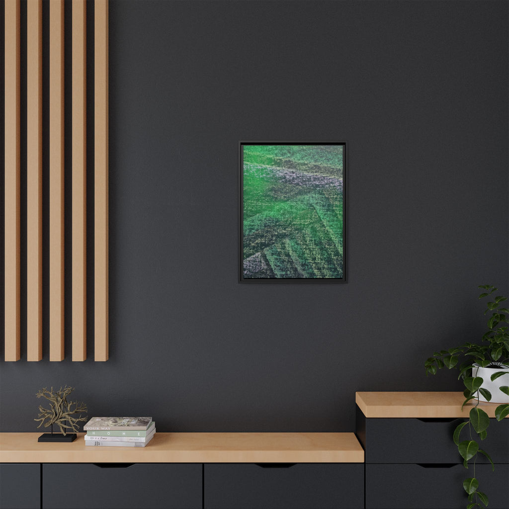 Voice (V3) Matte Canvas, Framed