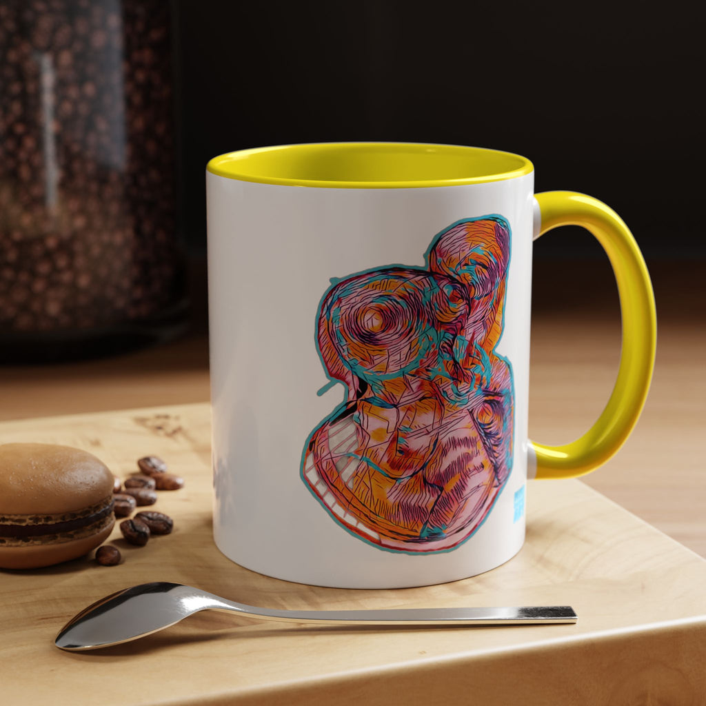 Curiosity (Pink) Accent Coffee Mug (11oz, 15oz)
