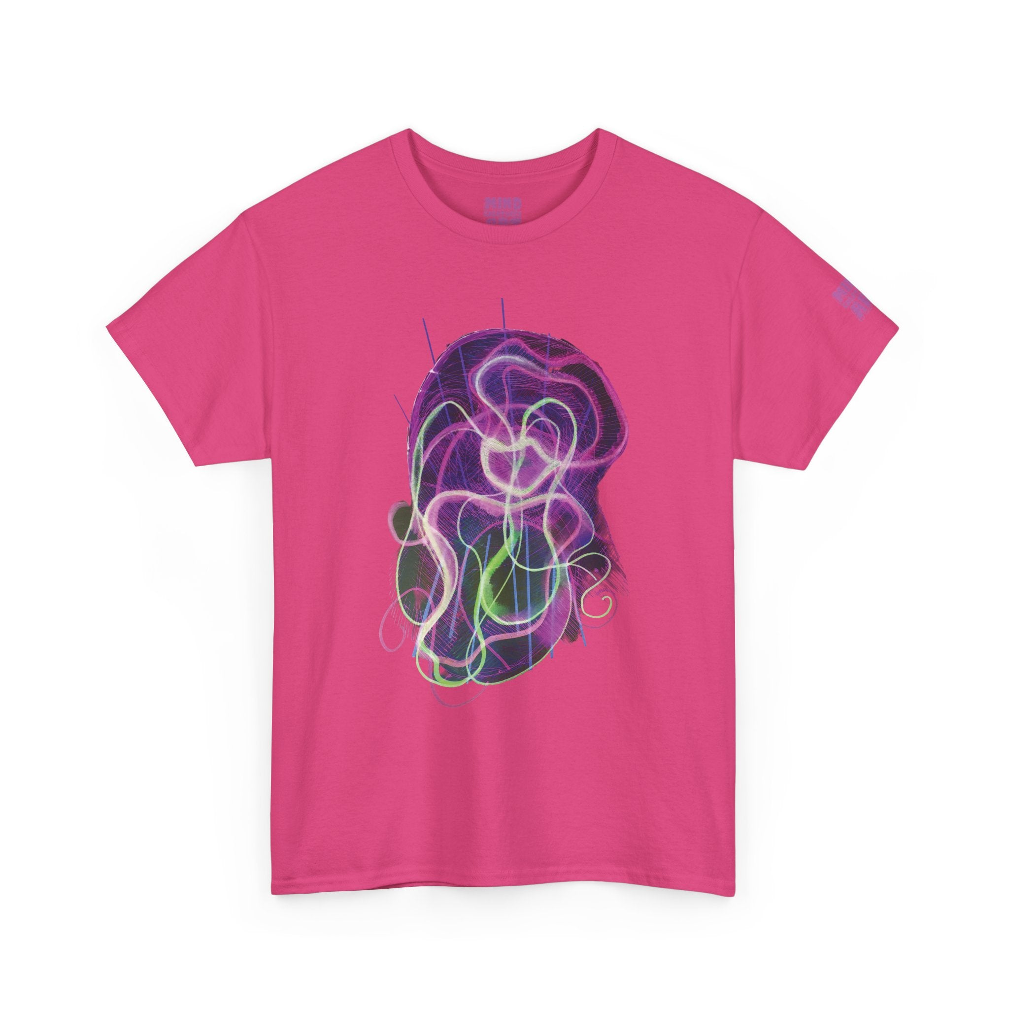 Davy Jones (Electric Purple) Unisex Heavy Cotton Tee