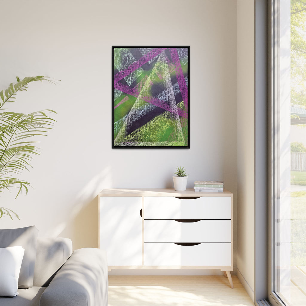 Believe (V4) Matte Canvas, Framed