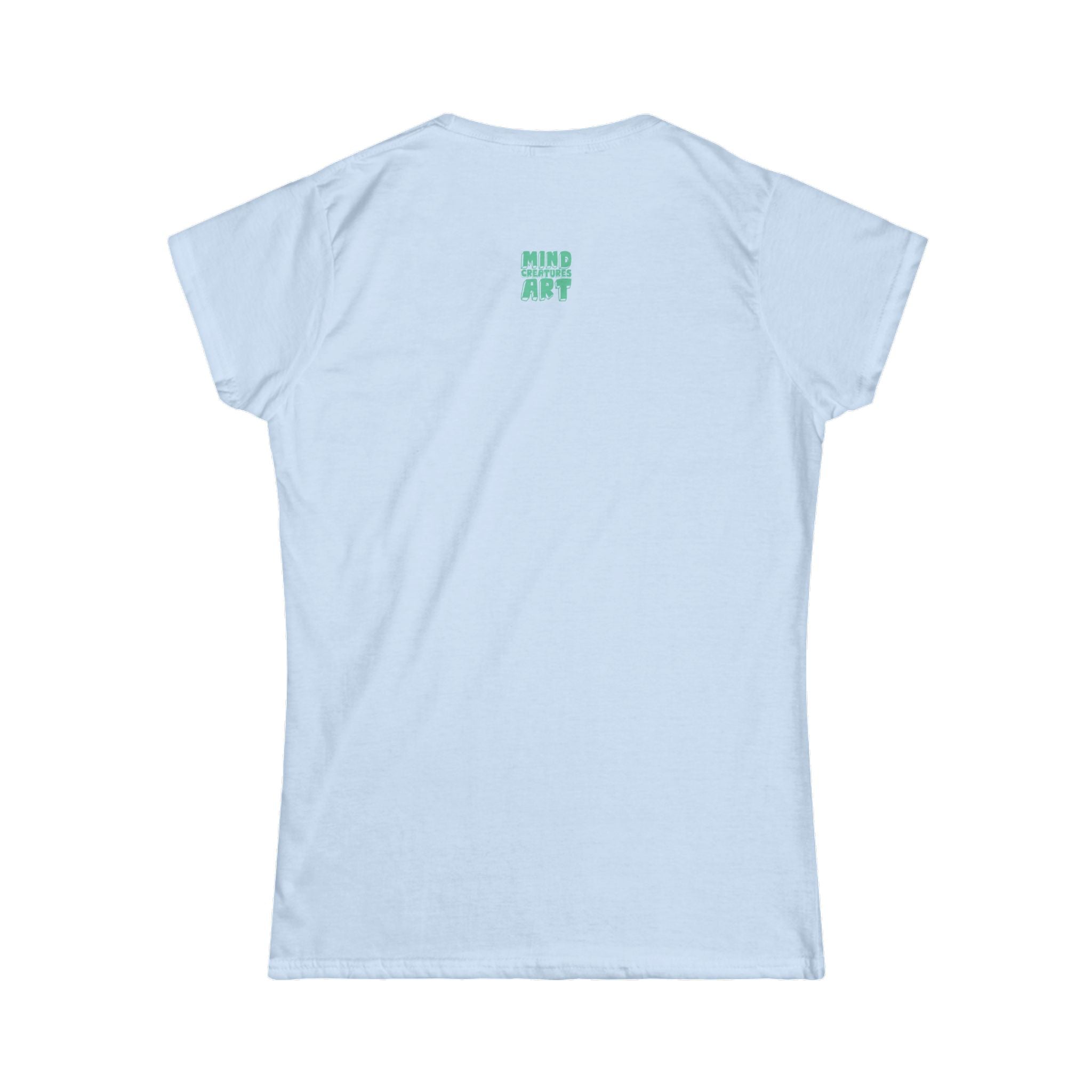 Davy Jones (Electric Teal) Women's Softstyle Tee