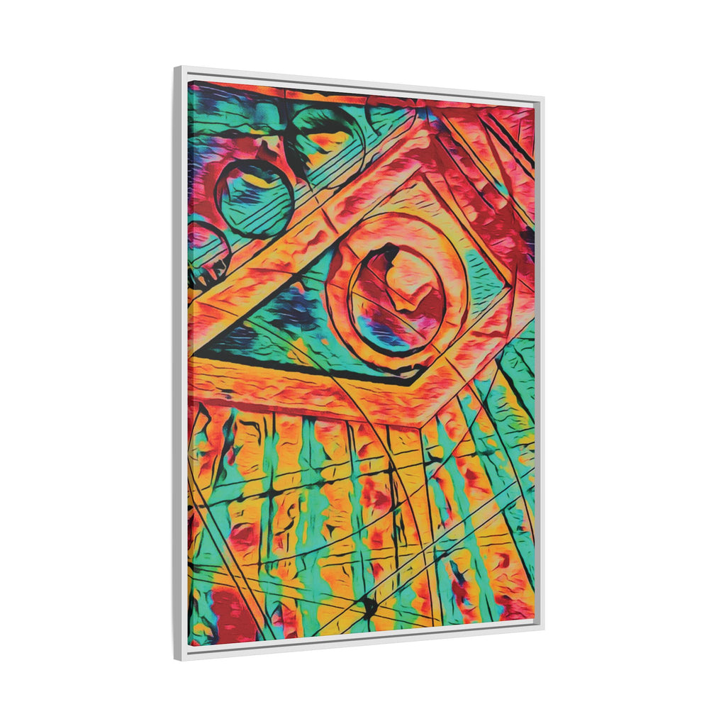 Love (Bright) Matte Canvas, Framed