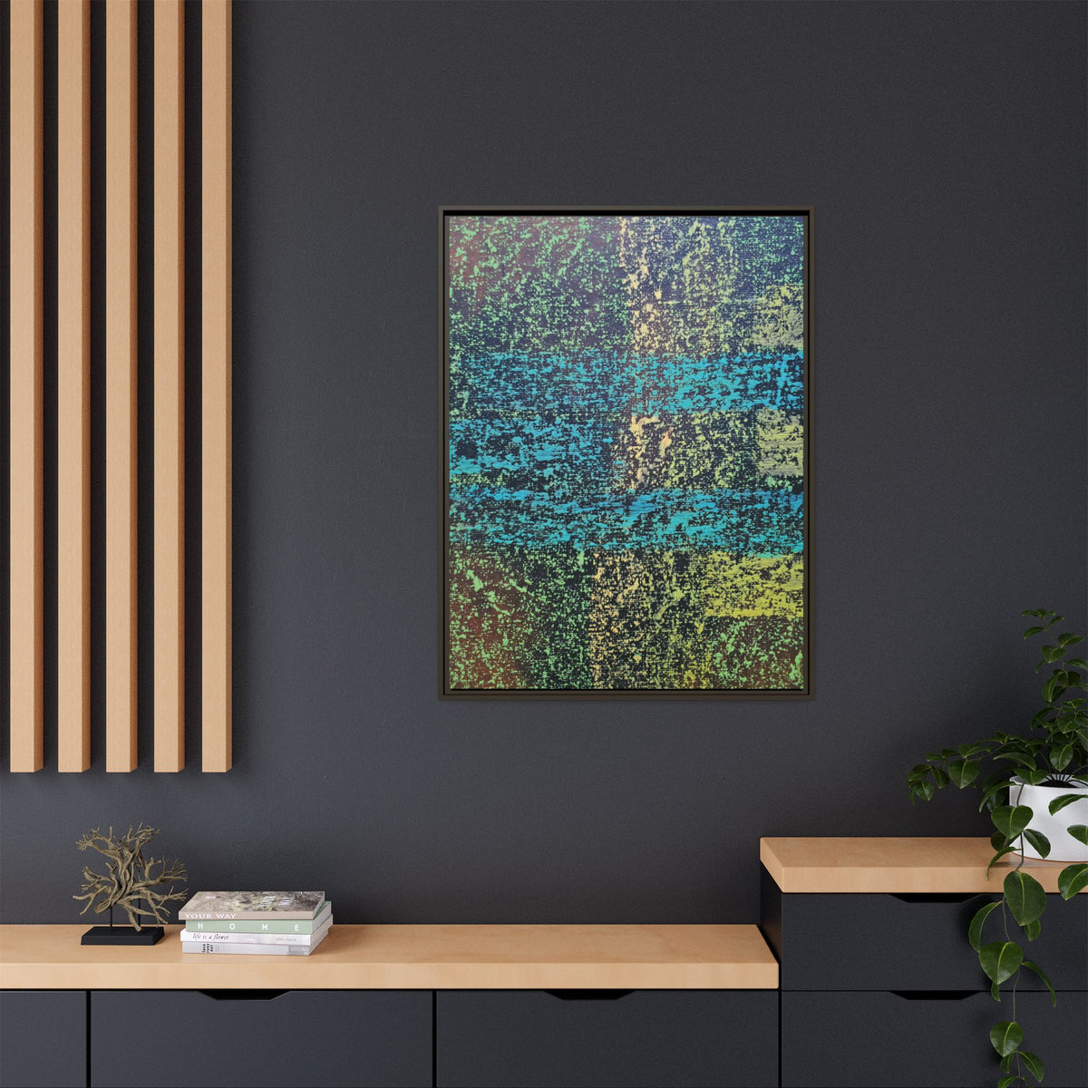 Together (V3) Matte Canvas, Framed