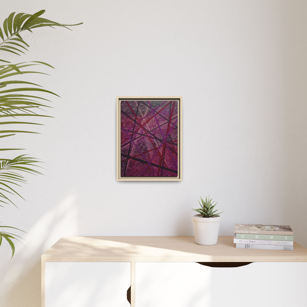 Knots Matte Canvas, Framed