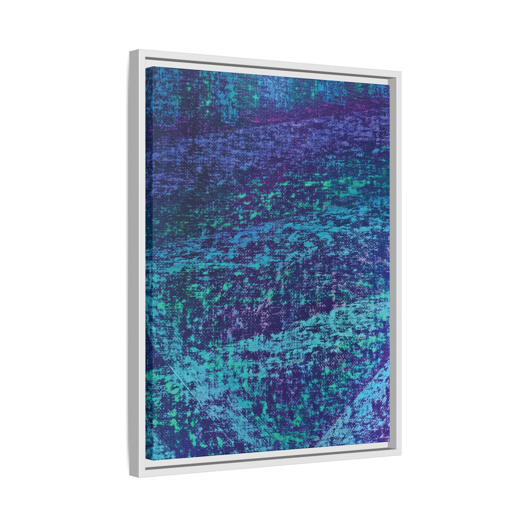 Lagoon Matte Canvas, Framed