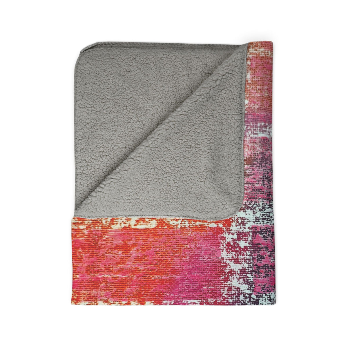 Experiment (V4) Fleece Sherpa Blanket