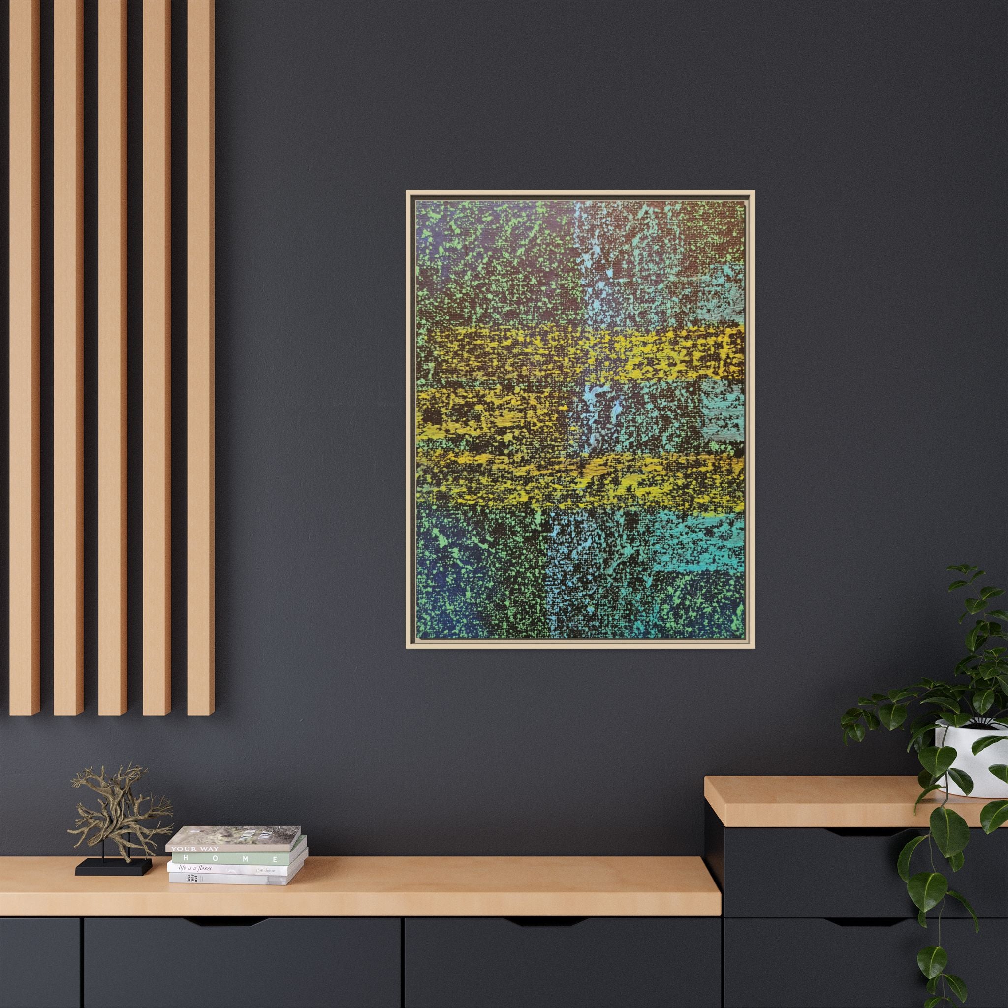 Together Matte Canvas, Framed