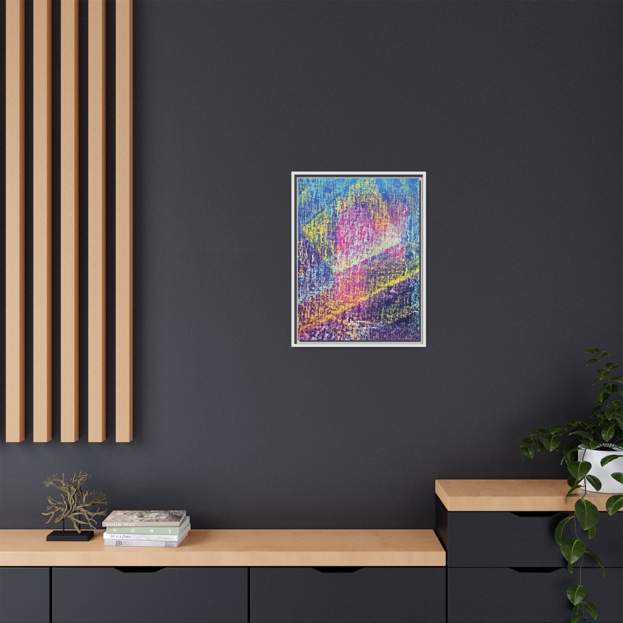 Effort Matte Canvas, Framed