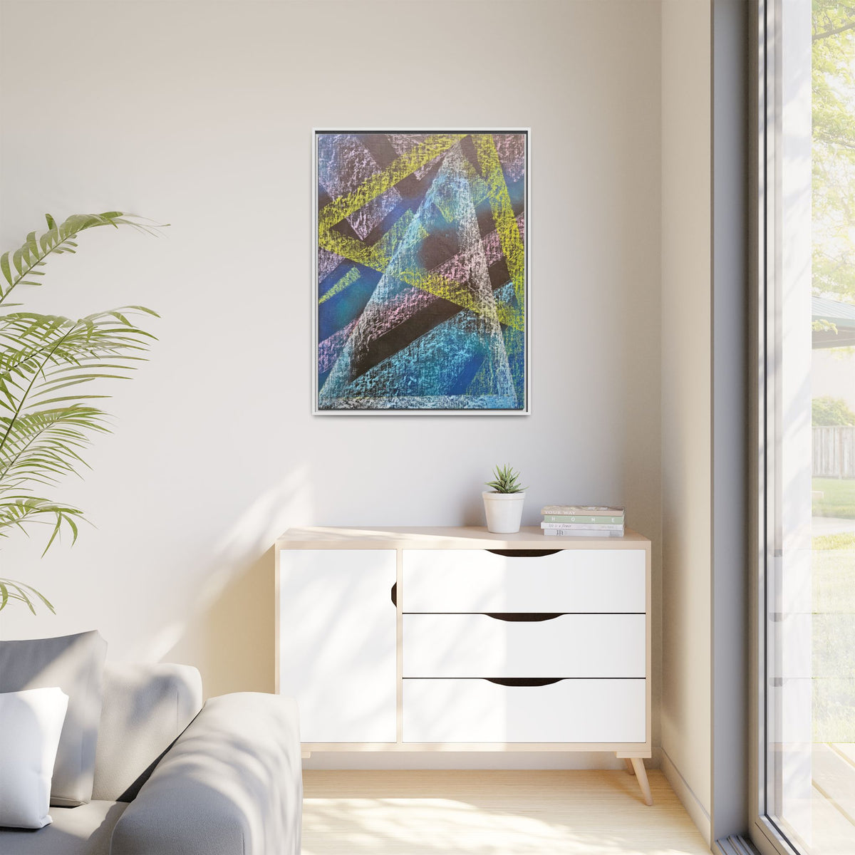 Believe (V2) Matte Canvas, Framed