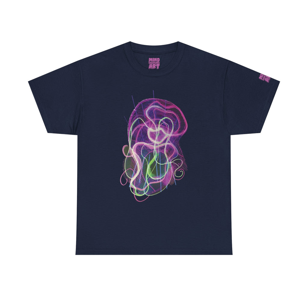 Davy Jones (Electric Purple) Unisex Heavy Cotton Tee