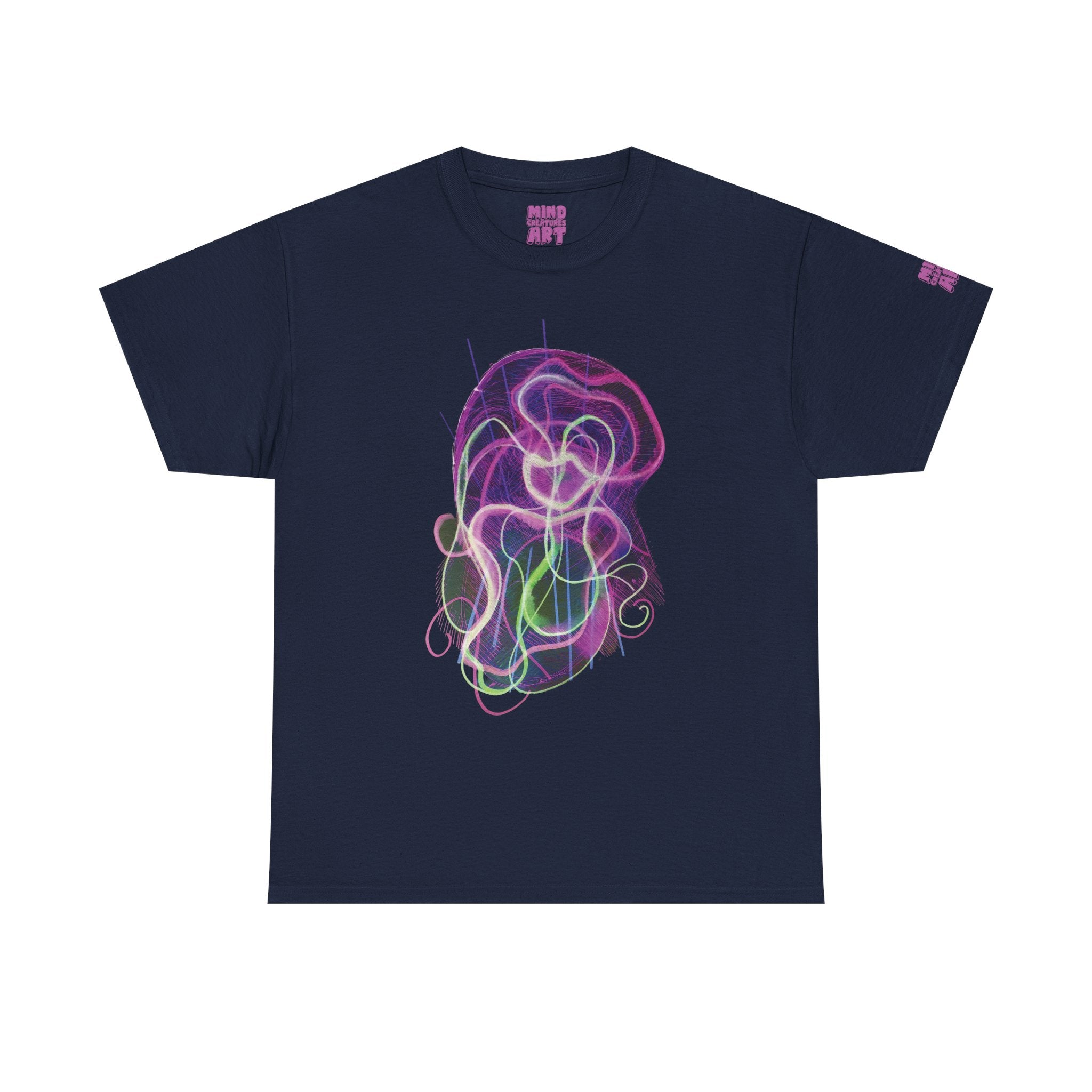 Davy Jones (Electric Purple) Unisex Heavy Cotton Tee
