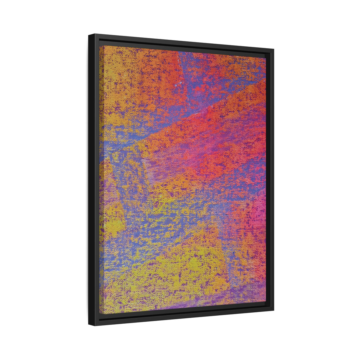 Sunset Matte Canvas, Framed